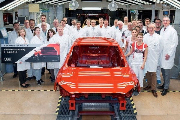 Audi приступила к производству своего самого компактного кроссовера