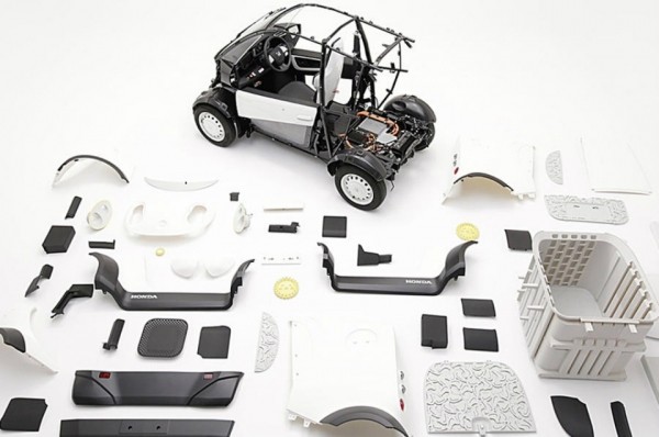 «Хонда» впервые напечатала автомобиль на 3D-принтере