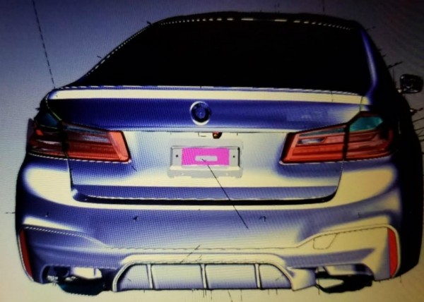 Внешность новой BMW M5 раскрыли на проектных рендерах