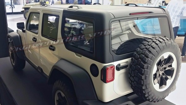 В Сети показали один из вариантов нового Jeep Wrangler