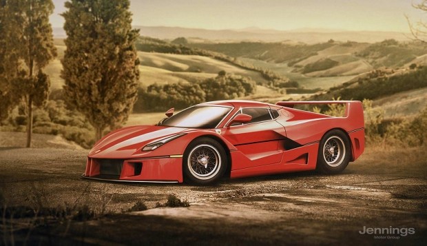 Ferrari LaFerrari Retro Concept