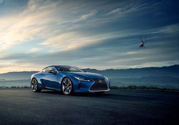 Lexus LC500   Structural Blue.