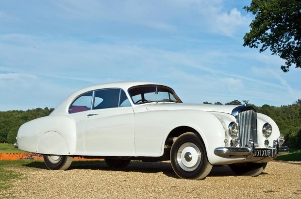 Bentley R-Type Continental Sports Saloon by Mulliner   Old English White
