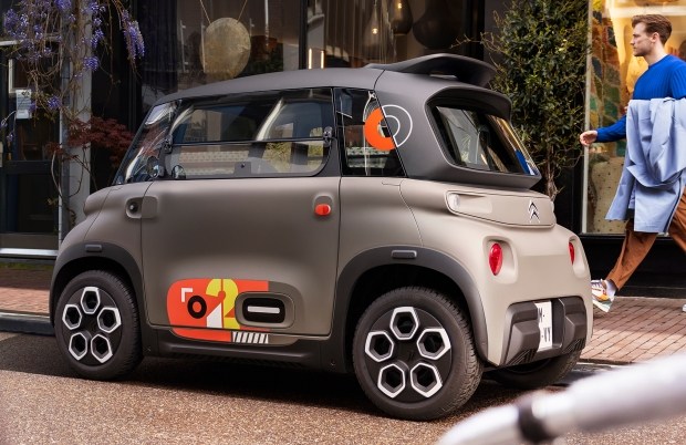 In Europe, the updated two-seater electric car Citroen Ami was presented