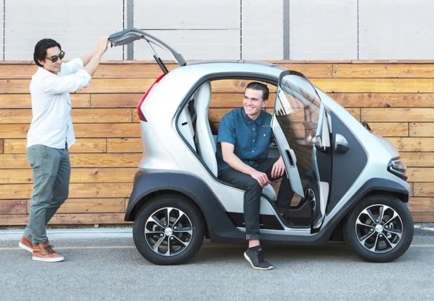 Two-seater compact electric car Eli ZERO was officially shown