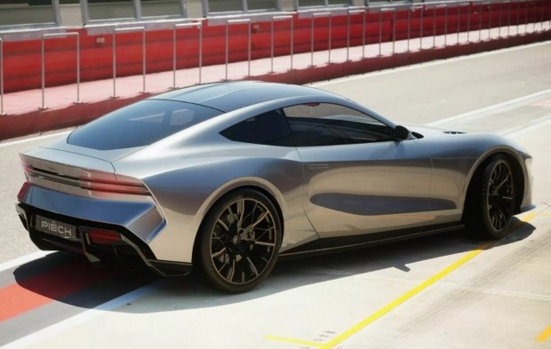 Piech showed the GT electric supercar. Electric cars and electric cars