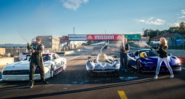 The McMurtry Speirling electric car set two world records at once