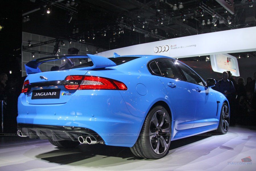 Jaguar XFR Blue