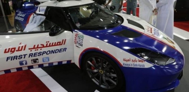 В Дубае показали быстрейшую в мире машину скорой помощи