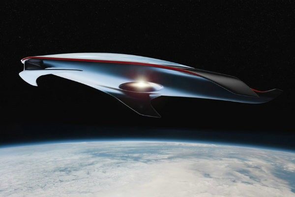 Шеф-дизайнер Ferrari придумал космический корабль. ФОТО