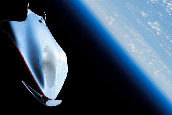 Шеф-дизайнер Ferrari придумал космический корабль. ФОТО