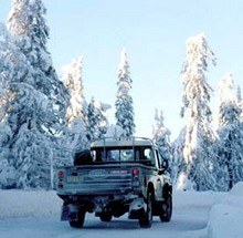 Пять пикапов на морозе. (Land Rover Defender) - фото 2