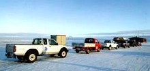Пять пикапов на морозе. (Land Rover Defender) - фото 3