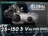 Промовидео двигателя скутера Vespa S 125 3V