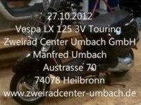 Обзор Vespa LX 125 3V Touring